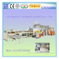 LUM-1400 5-ply corrugated carton production line with steam heating for packaging machine with CE & ISO9001 made in dongguang